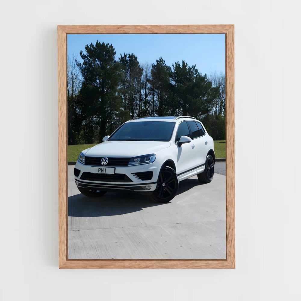 Poster SUV Touareg – affiche Volkswagen (vue 4)